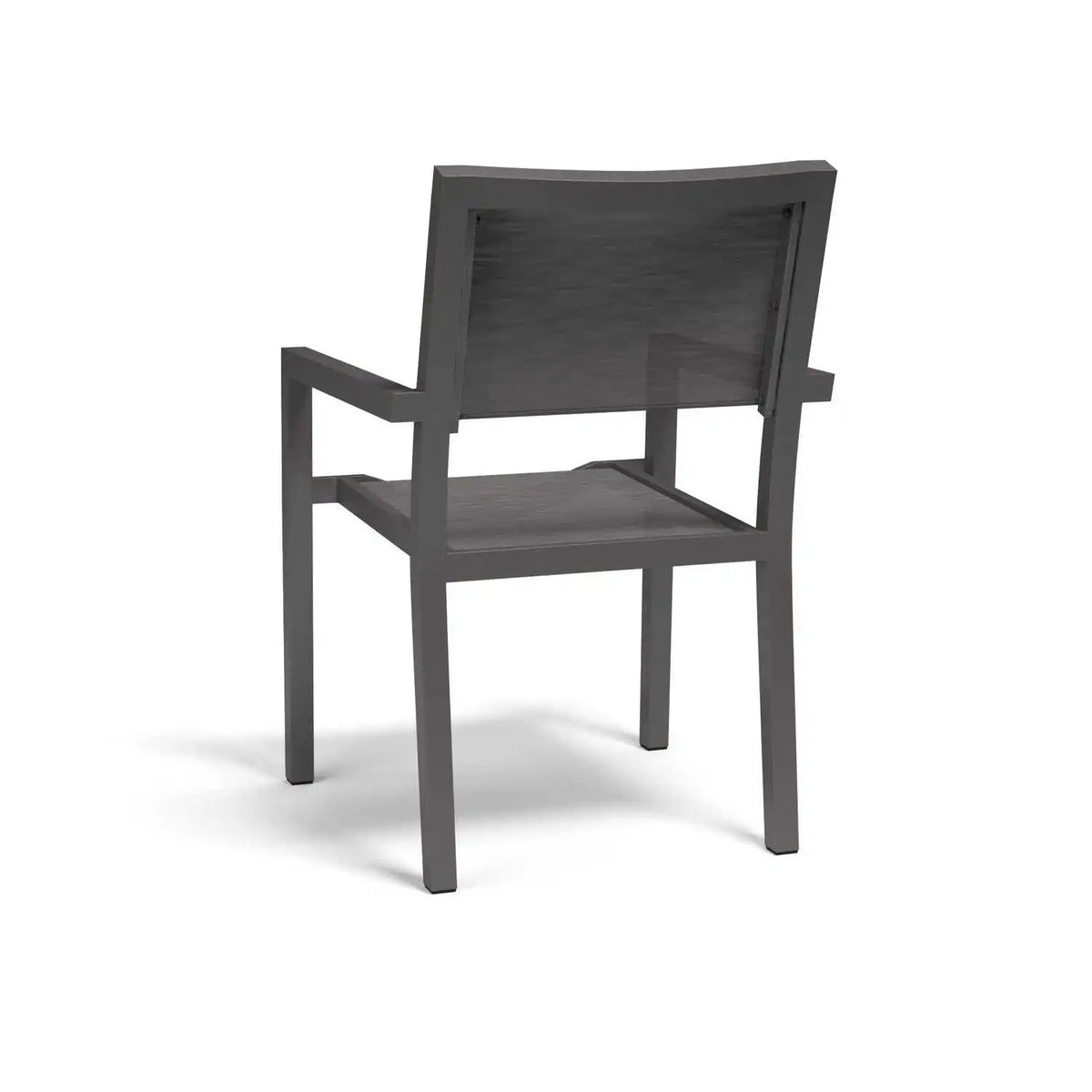 Vegas Aluminum Stackable Sling Dining Arm Chair SW1201-1 by Sunset West 4