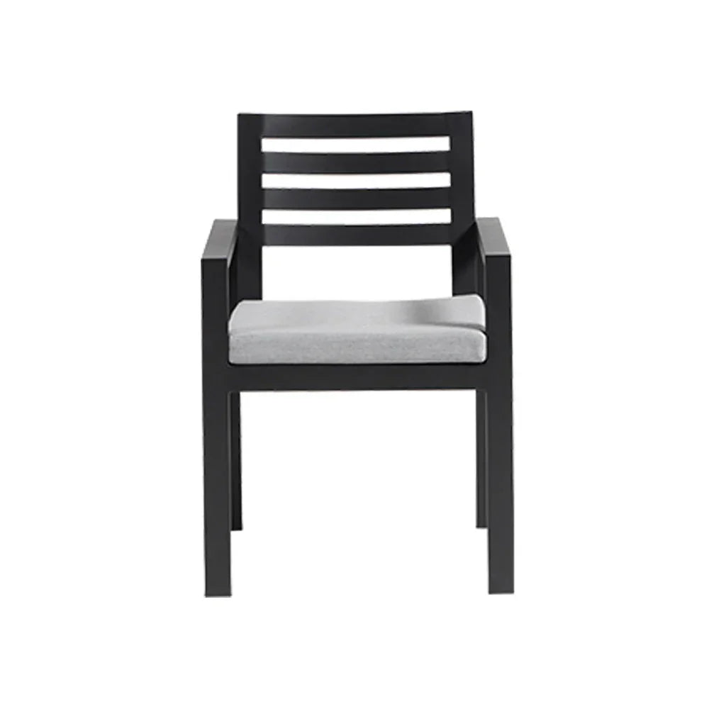 Vienna Cushioned Dining Arm Chair 1