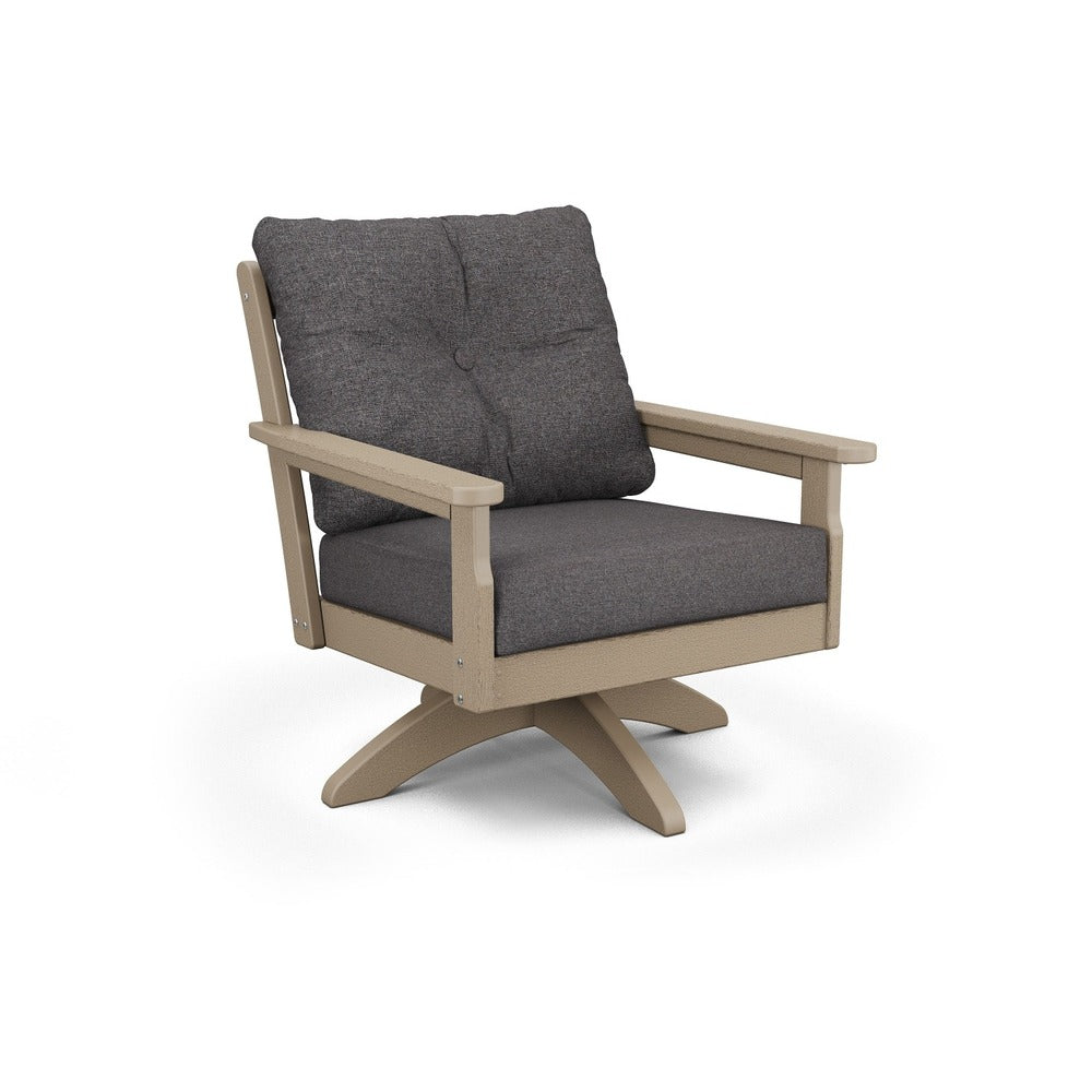 Vineyard Deep Seating Swivel Chair 8