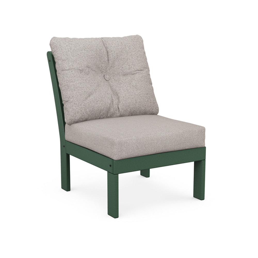 Vineyard Modular Armless Chair with Cushion 11