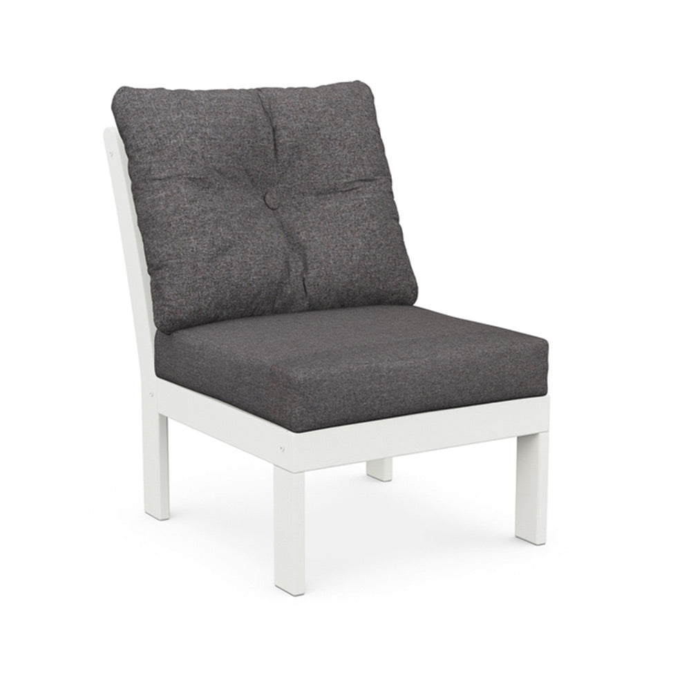 Vineyard Modular Armless Chair with Cushion 8