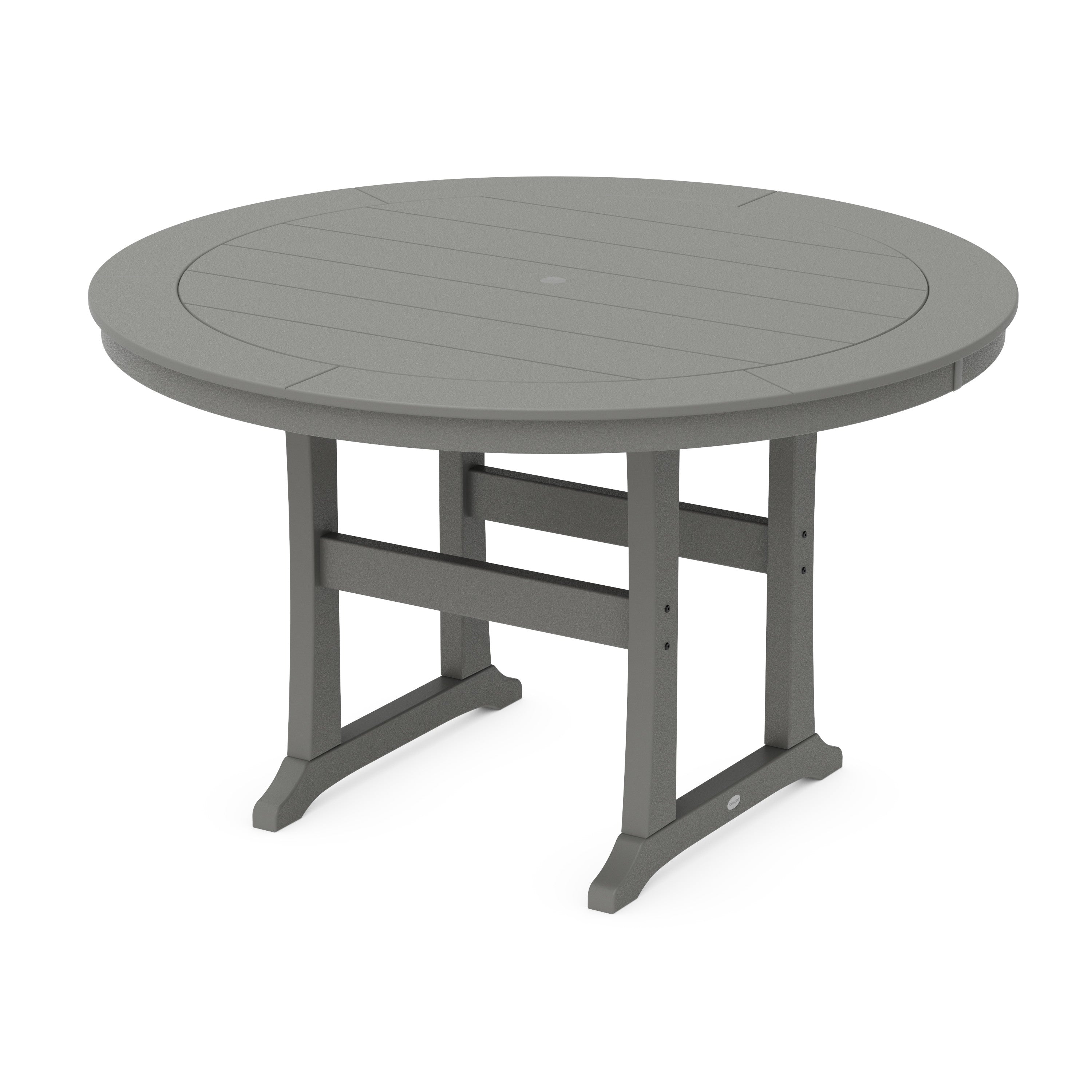 Nautical Trestle 60" Round Counter Table