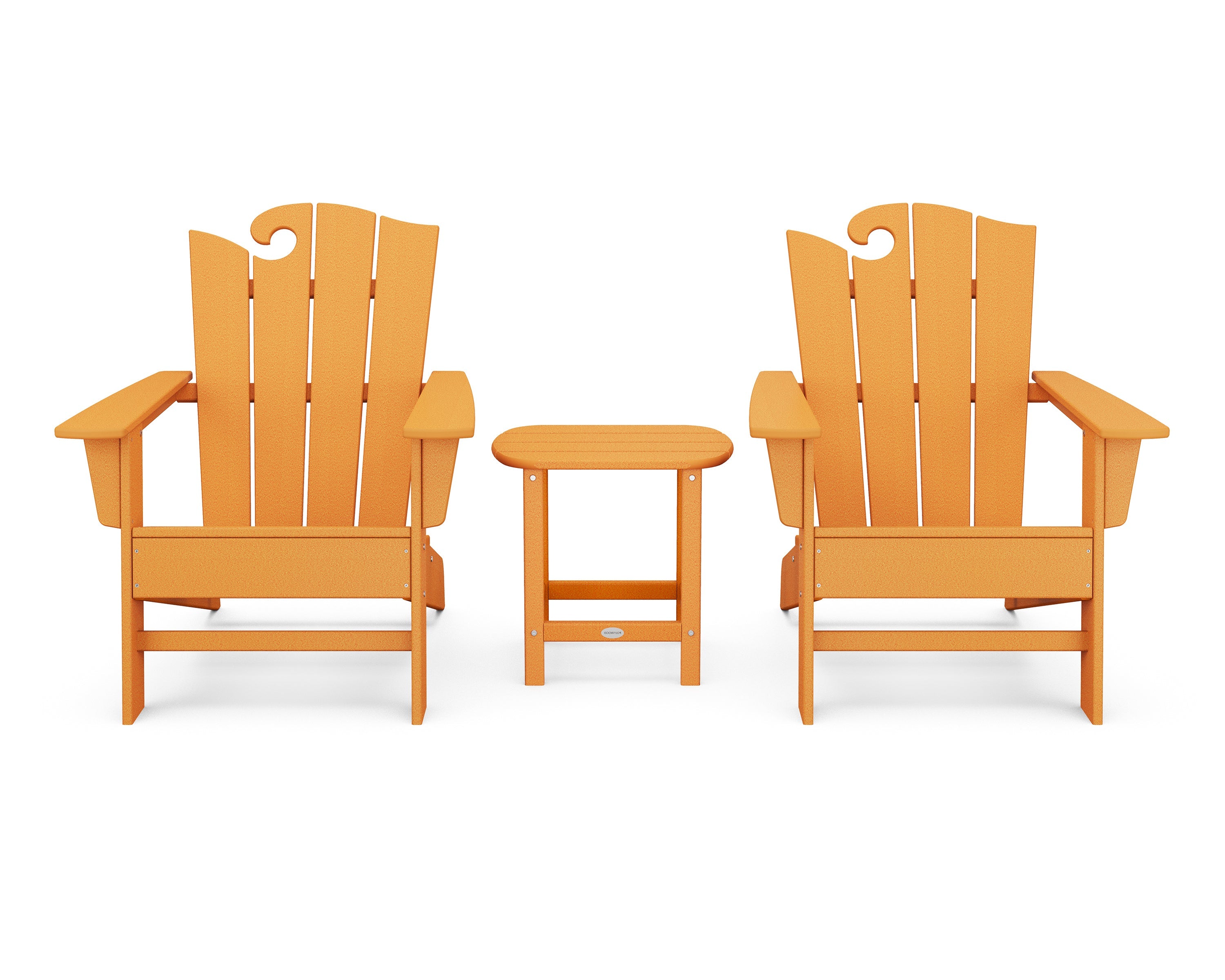 Wave 3-Piece Adirondack Set with The Ocean Chair 13