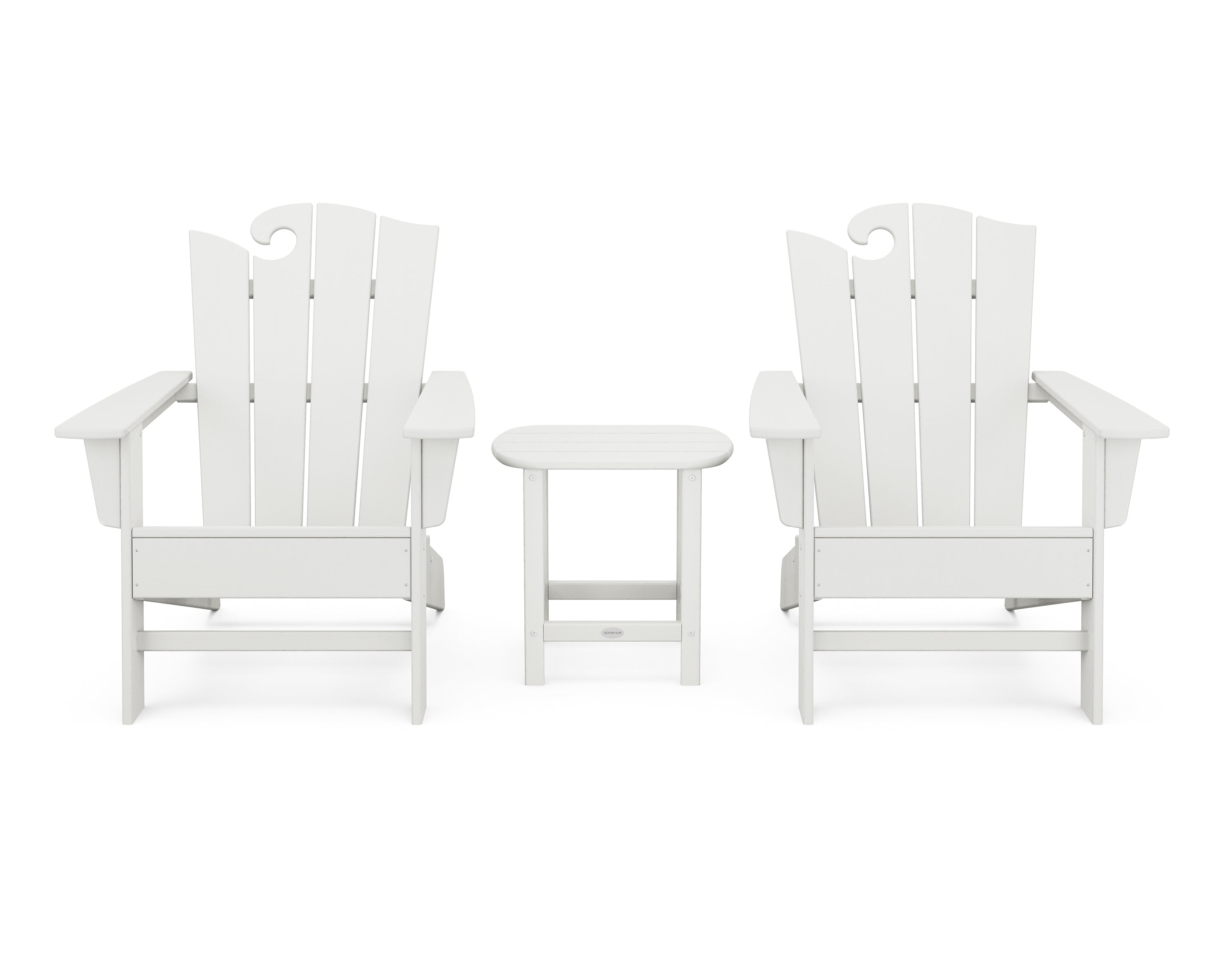 Wave 3-Piece Adirondack Set with The Ocean Chair 16