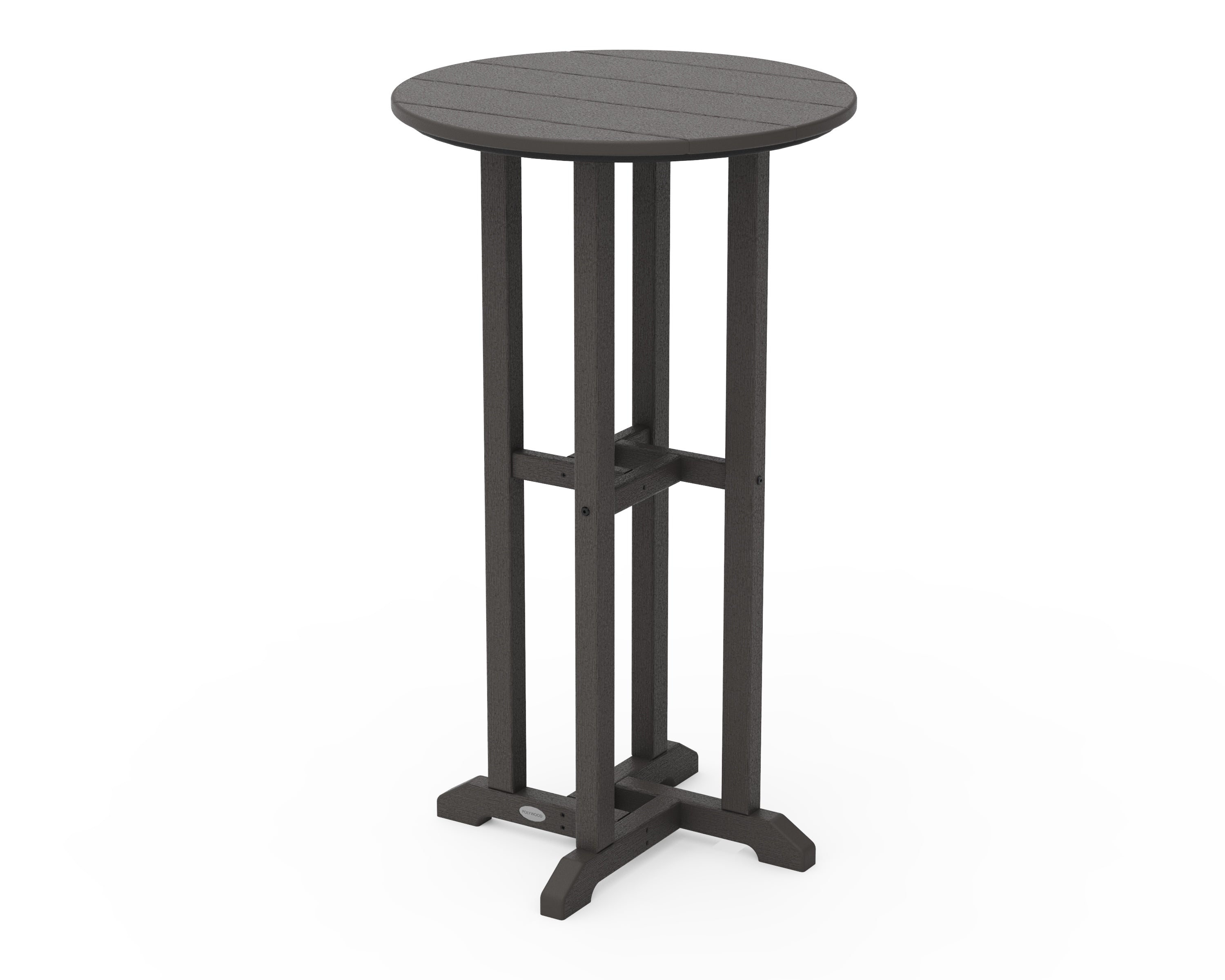 Farmhouse 24" Round Bar Bistro Table
