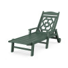 Chinoiserie Chaise Lounge