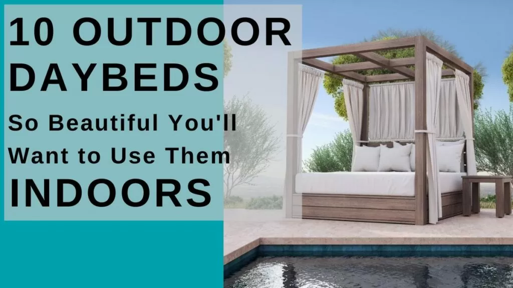 10 Outdoor Daybeds