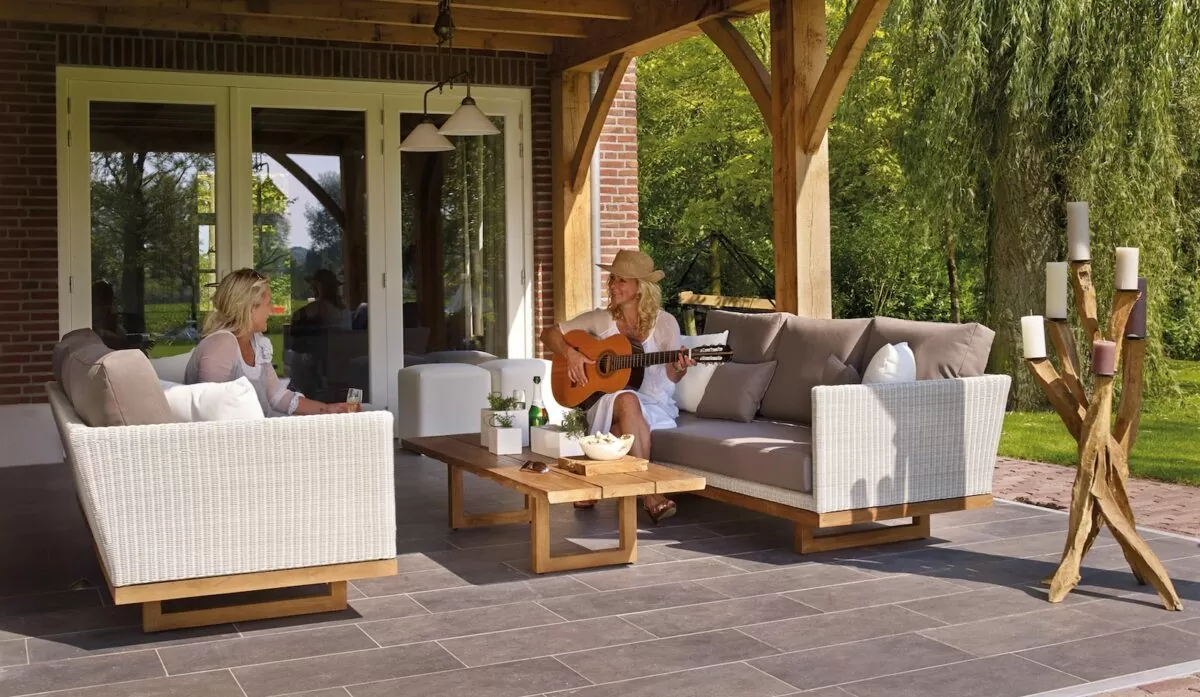 Narrow patio table set outlet