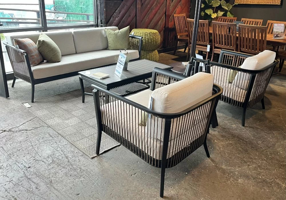 an image from our showroom of the Copacabana Sofa Set by Ratana