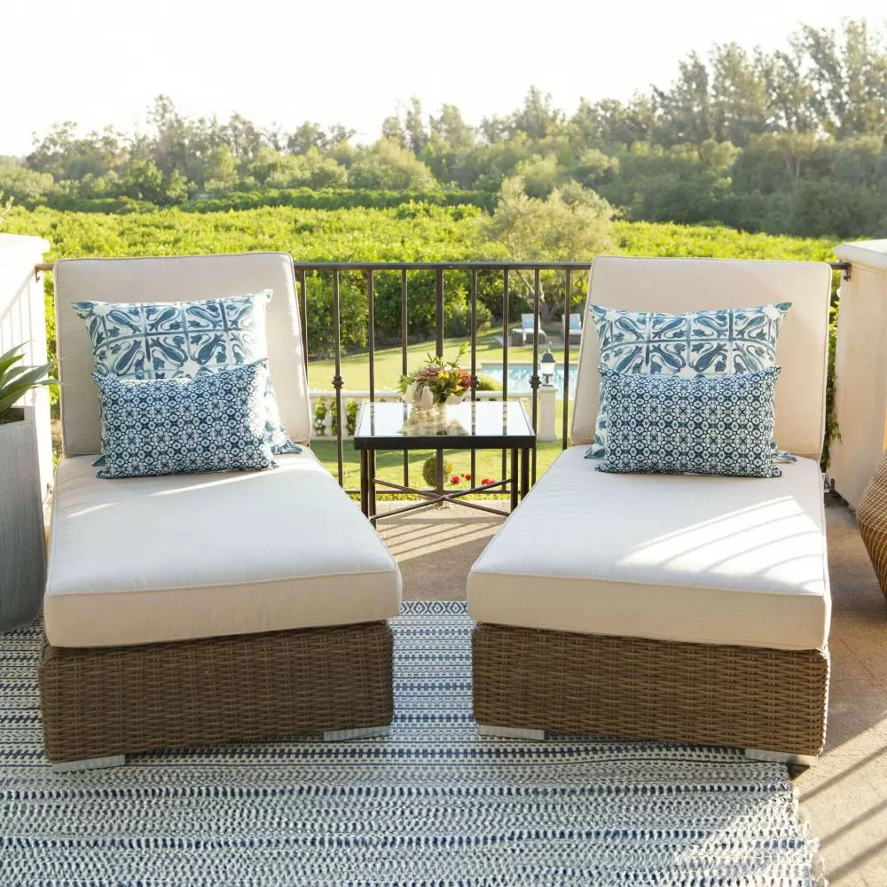 Coronado Cushioned Chaise Lounge by Sunset West