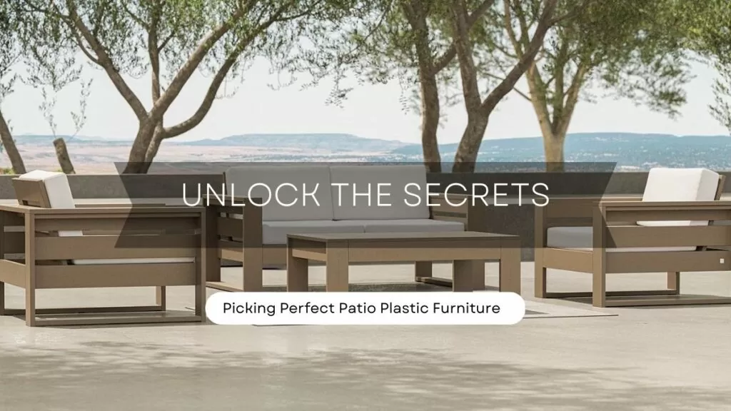 Picking Perfect Patio Plastic Furniture