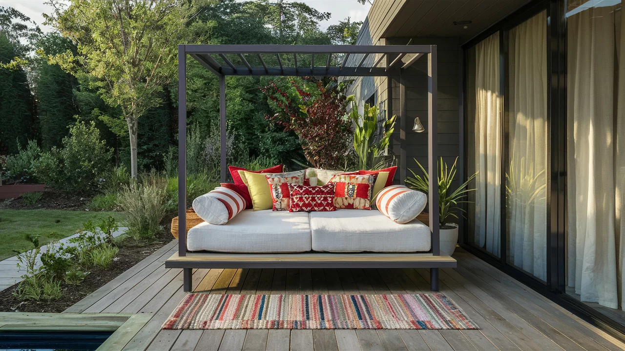 how to maintain an outdoor daybed