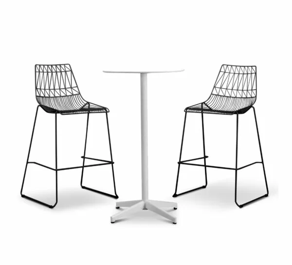 Ace 3 piece bar set - outdoor patio furniture modern design chair