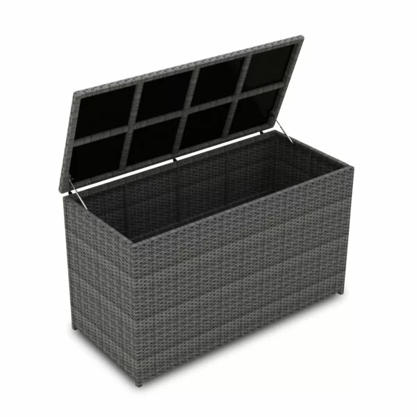 caja wicker storage box outdoor furniture patio modern design