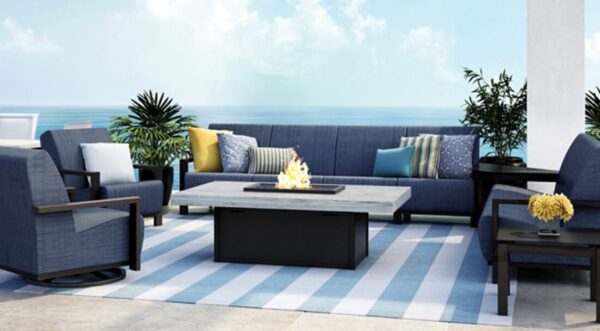 The Homecrest AIR Collection - cool, comfortable, super plush patio deep seating from a top outdoor furniture brand