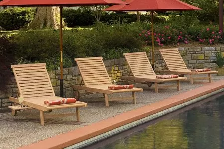 Shop Outdoor Teak Lounges and Daybeds