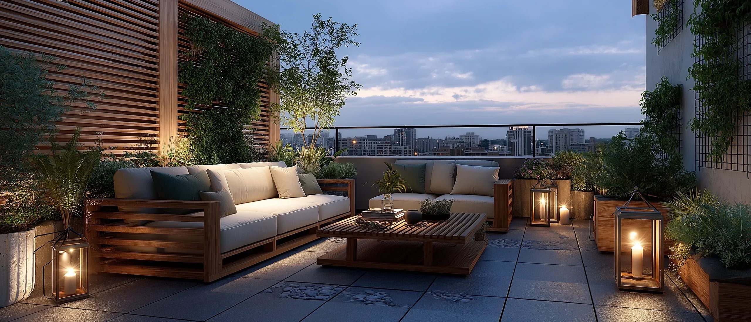 Blending Composite Furniture with Natural Elements for a Cohesive Outdoor Look