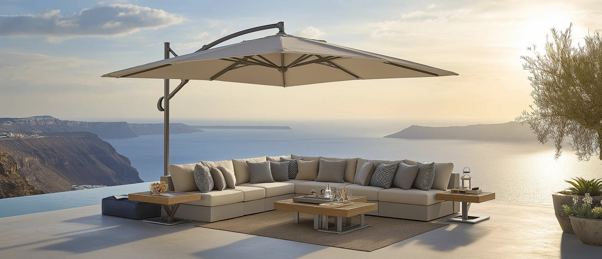 gow to patio table tilt umbrella PatioKingdom 9FT Outdoor Umbrella, Autotilt you must feel how comforting it is to have this umbrella. Sonkuki 7.5 ft. Patio Market