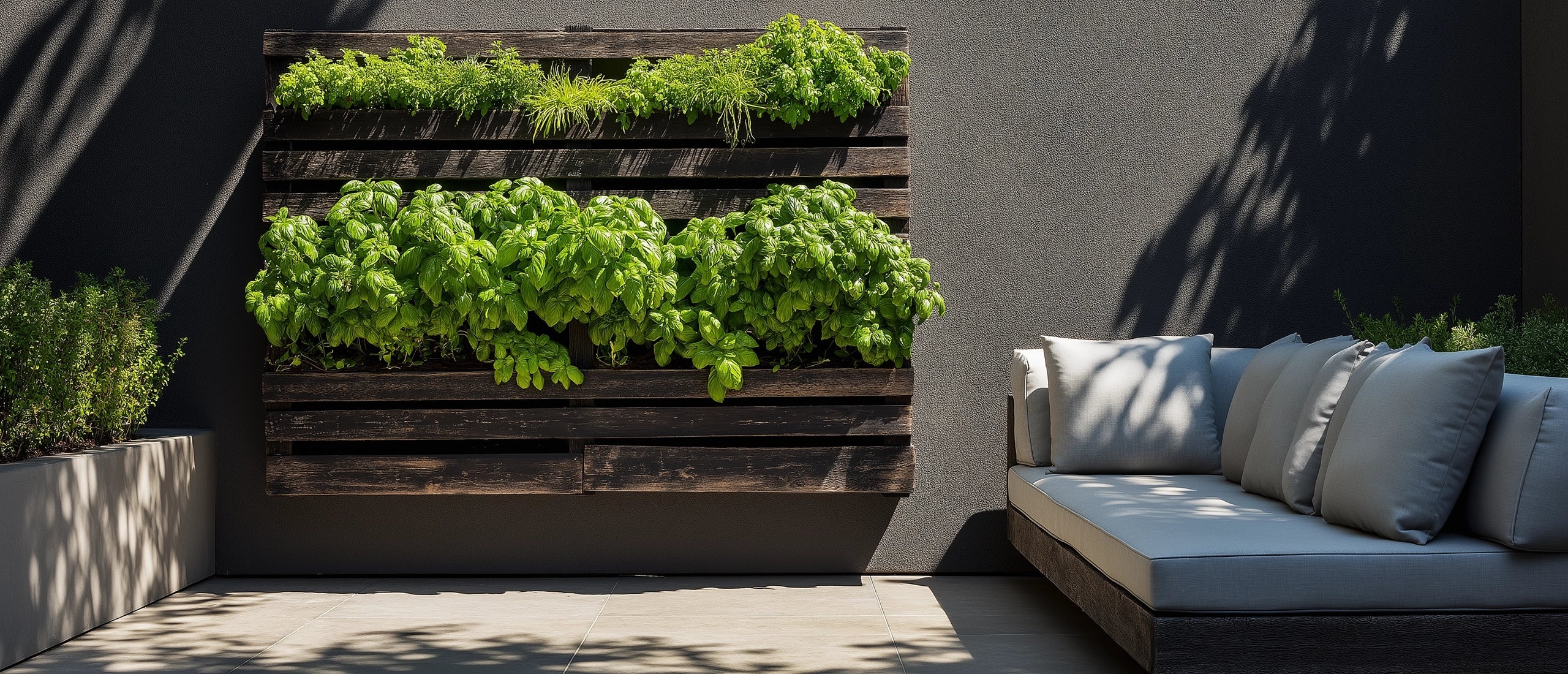 Making a DIY Pallet Herb Garden out of old Wood