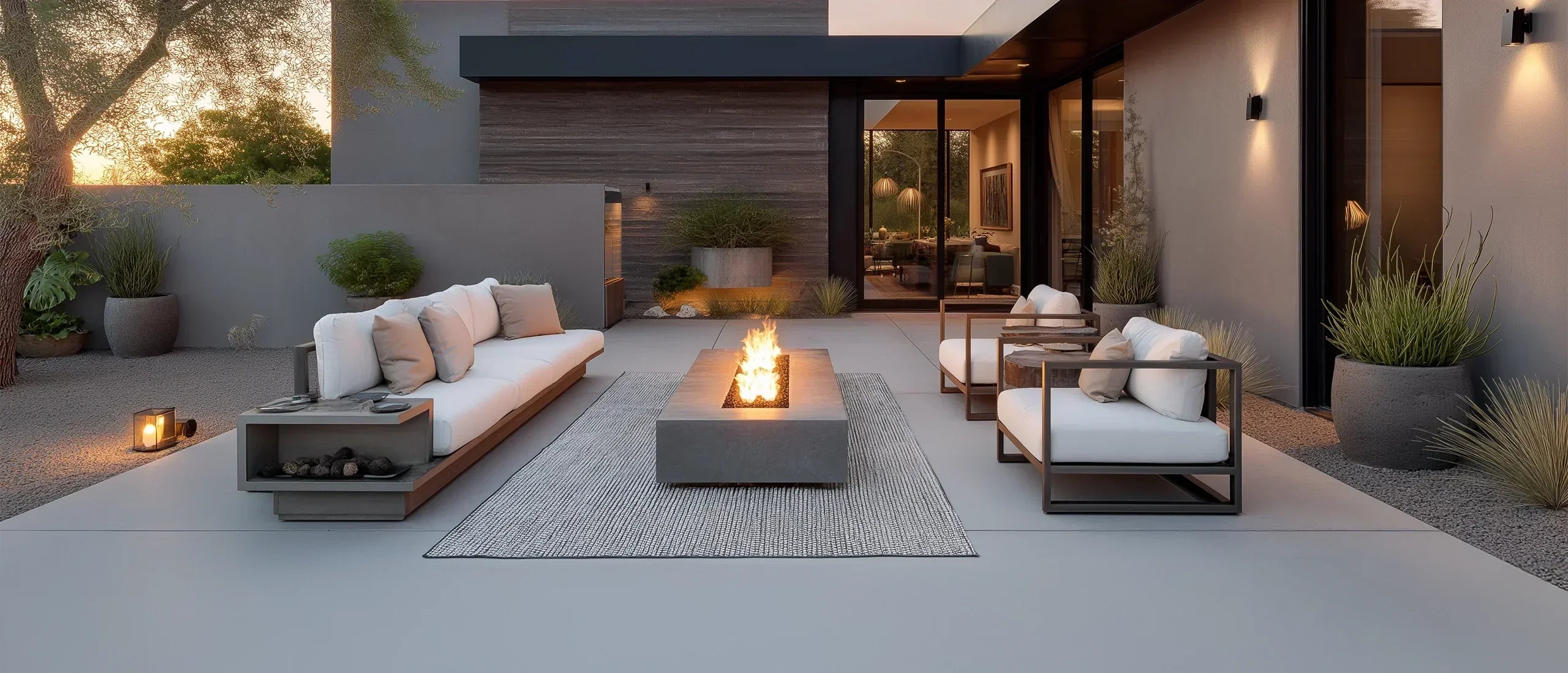 Outdoor Sofas with Fire Pits: A Perfect Match