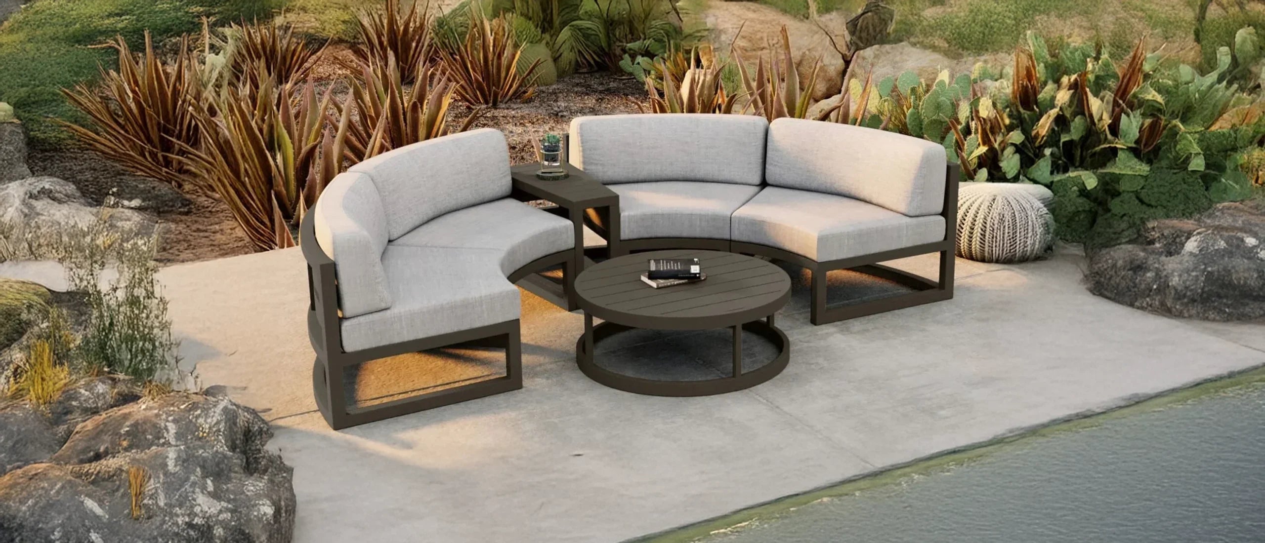 Round And Round We Go:  Tip On Furnishing a Circular Patio