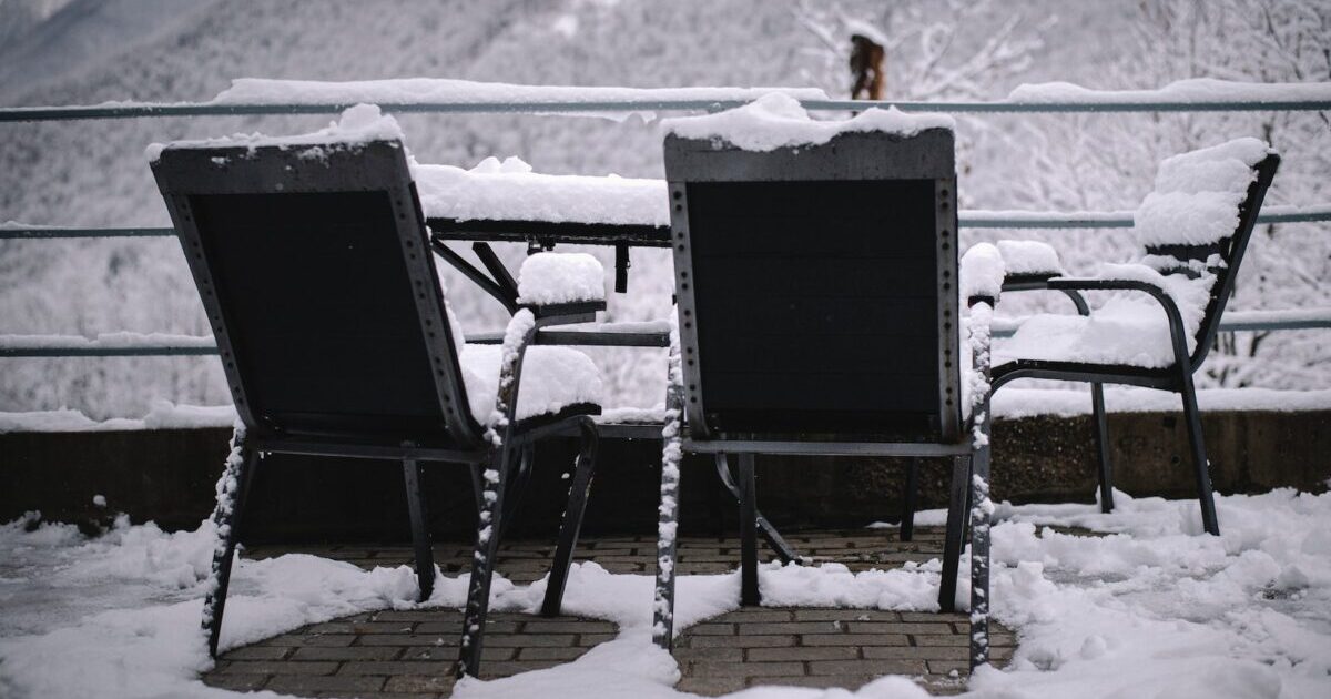 How to Protect Outdoor Furniture from Snow and Winter Damage with the Proper Patio Furniture Maintenance