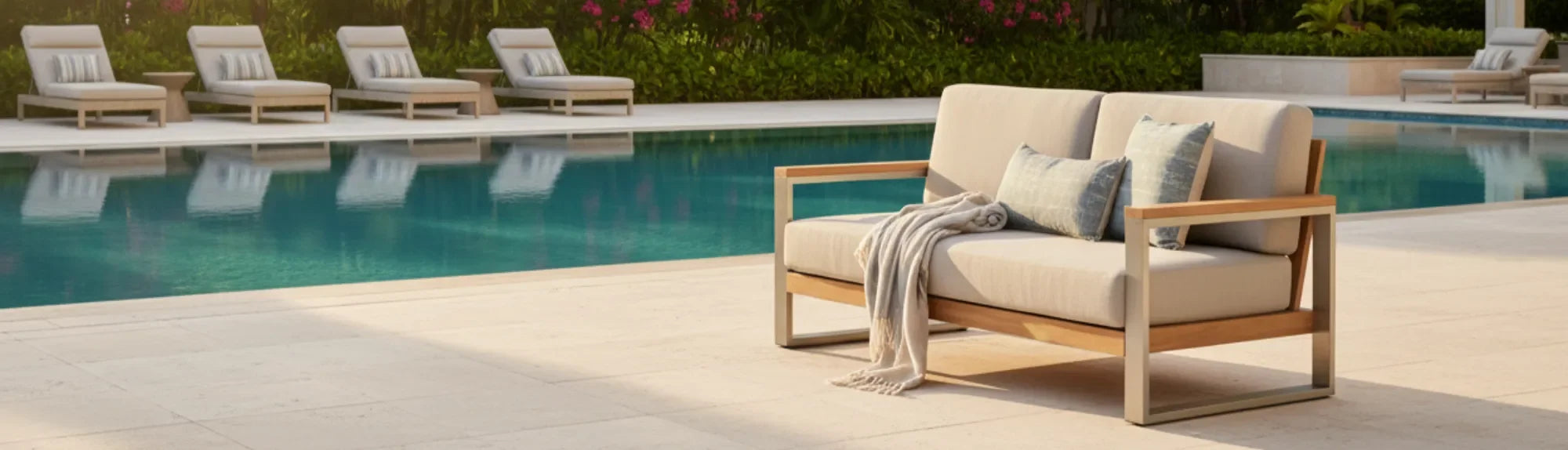 Commercial Outdoor Loveseats