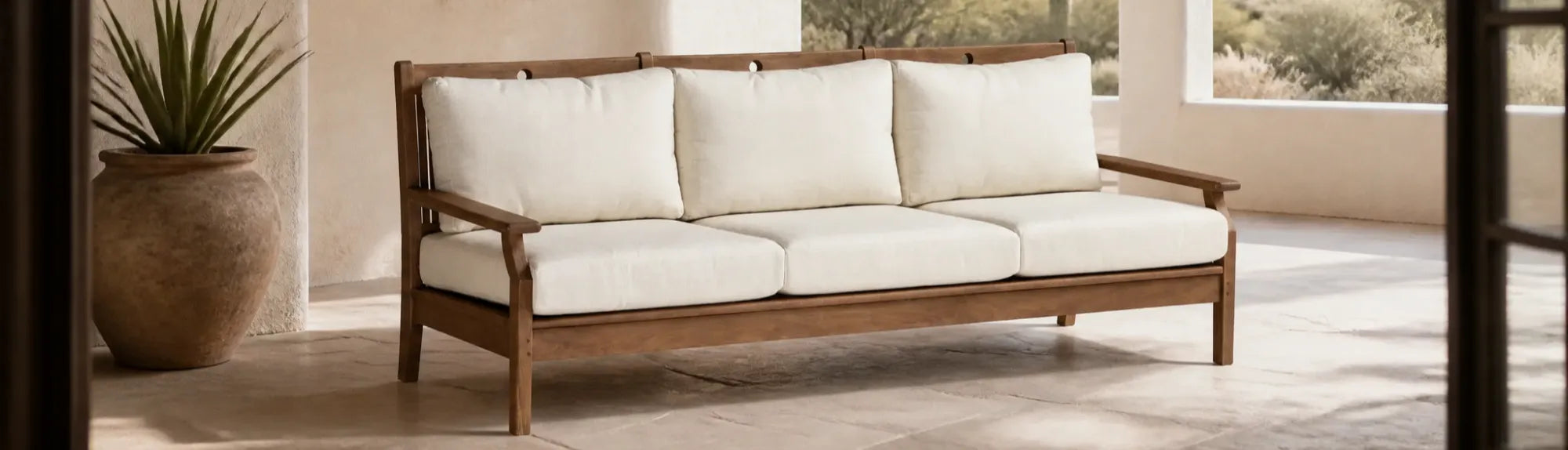 Ipe Wood Sofas