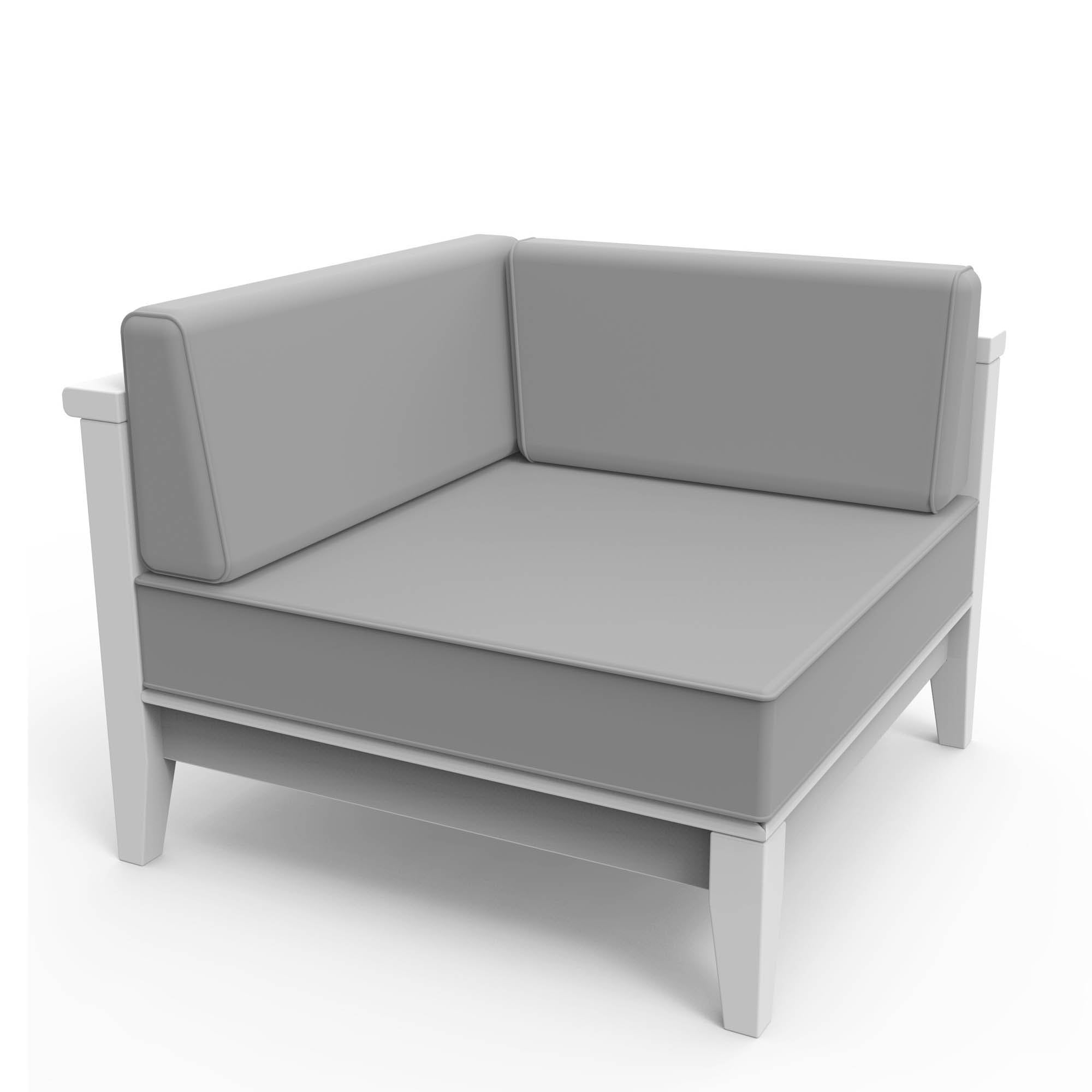 Seaside Casual Cambridge Left Arm Chair Section