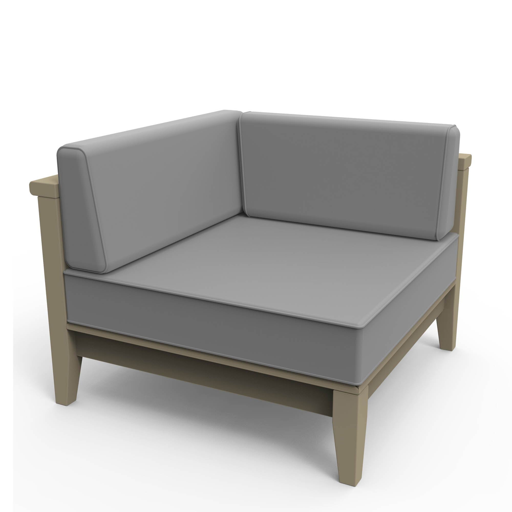 Seaside Casual Cambridge Left Arm Chair Section