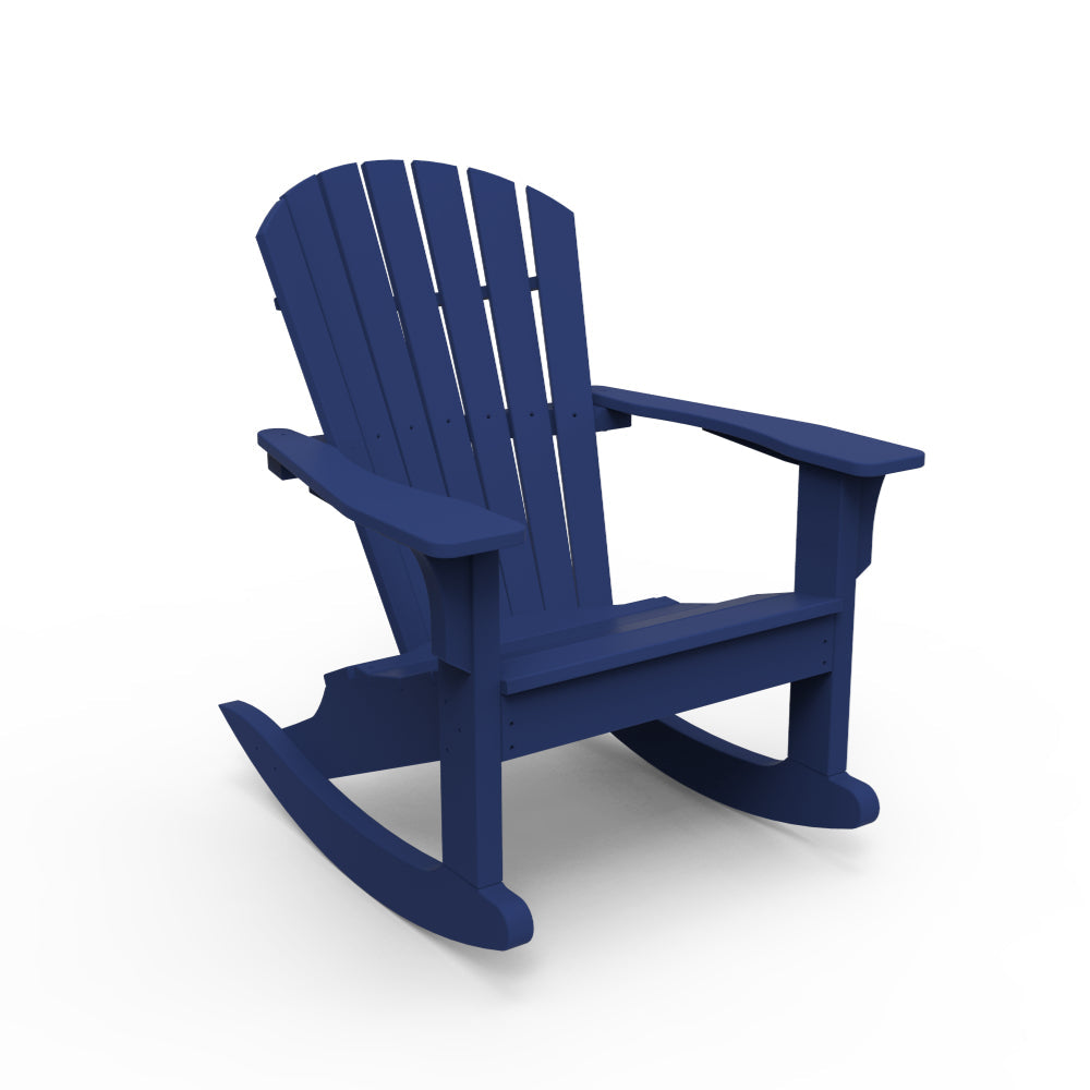Seaside Casual Adirondack Shellback Rocking Chair
