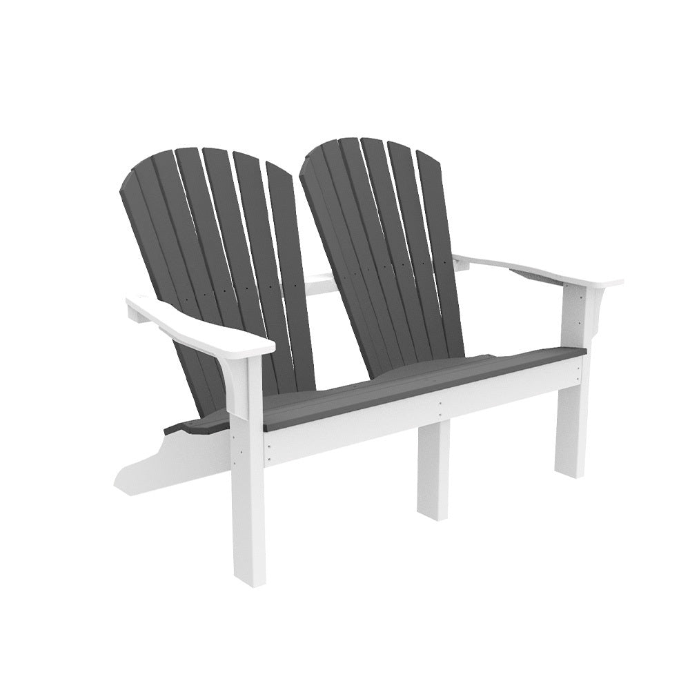 Seaside Casual Adirondack Shellback Loveseat