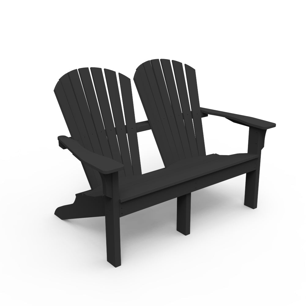Seaside Casual Adirondack Shellback Loveseat