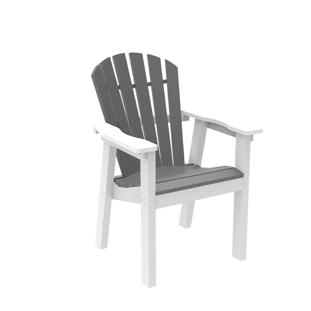Seaside Casual Adirondack Shellback Dining Arm Chair