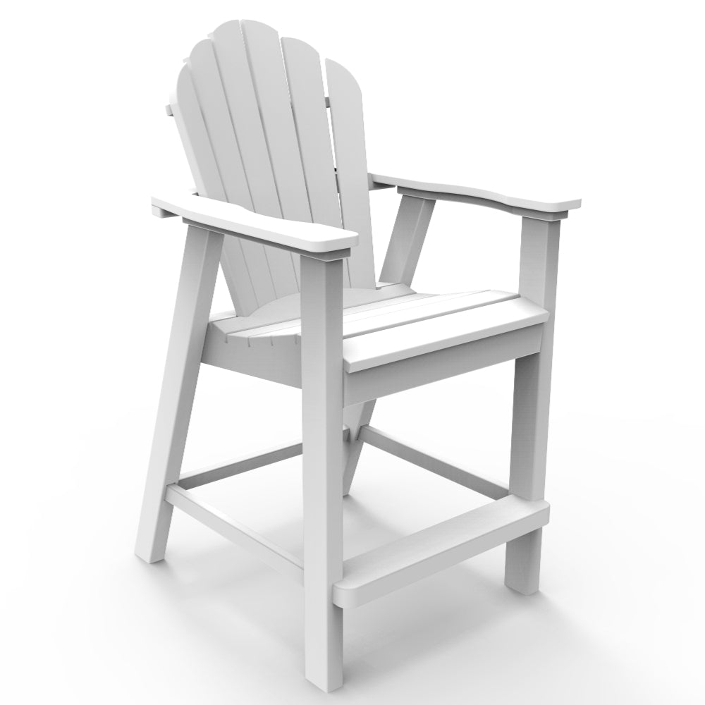 Seaside Casual Adirondack Classic Balcony Arm Chair