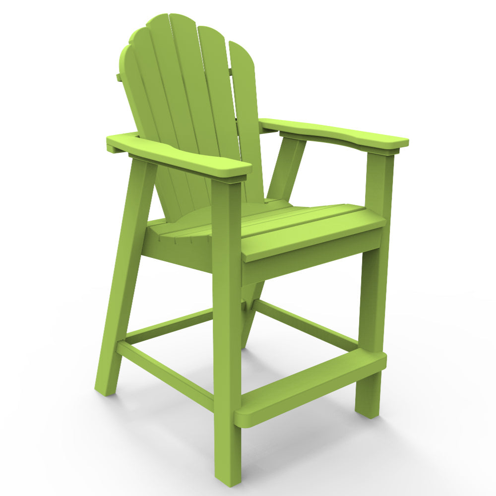 Seaside Casual Adirondack Classic Balcony Arm Chair
