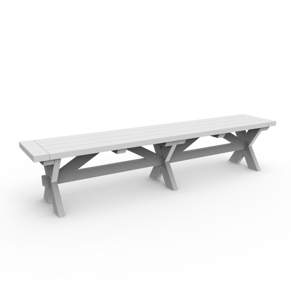 Seaside Casual Sonoma 76 inch Dining Bench