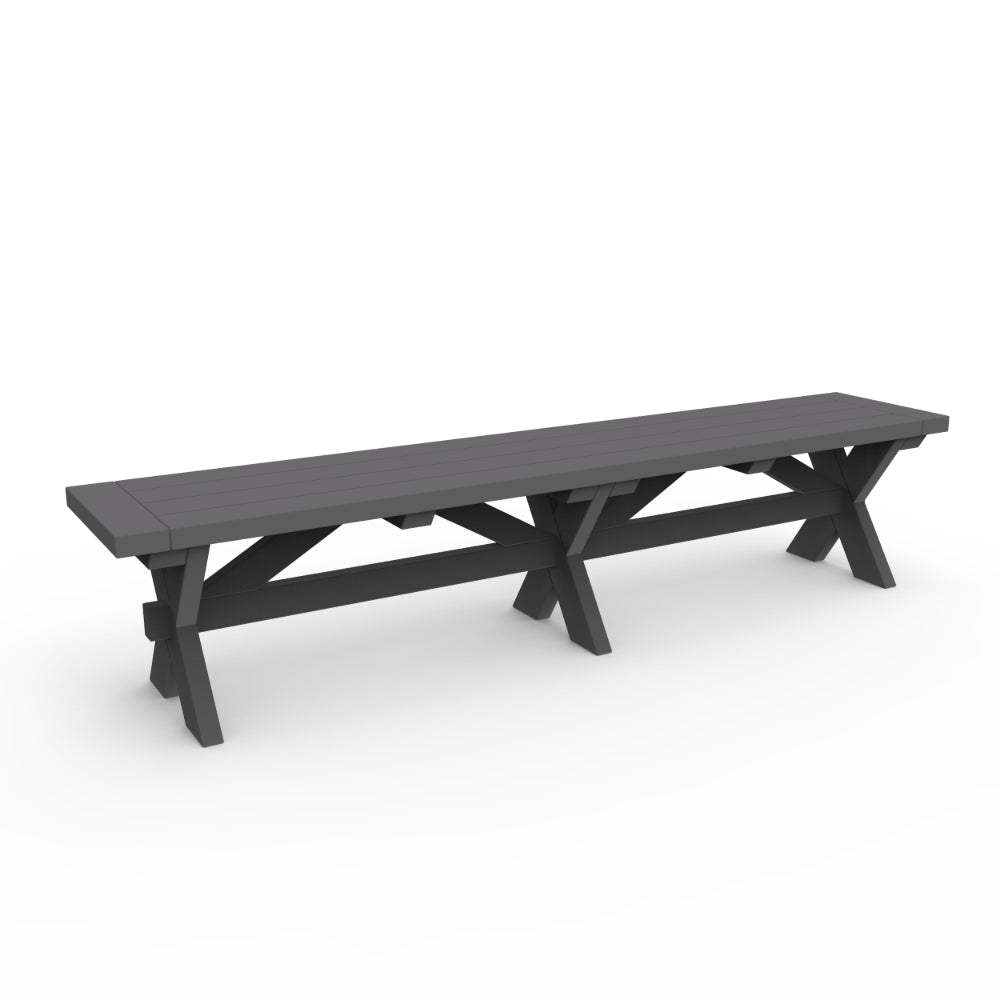 Seaside Casual Sonoma 76" Dining Bench