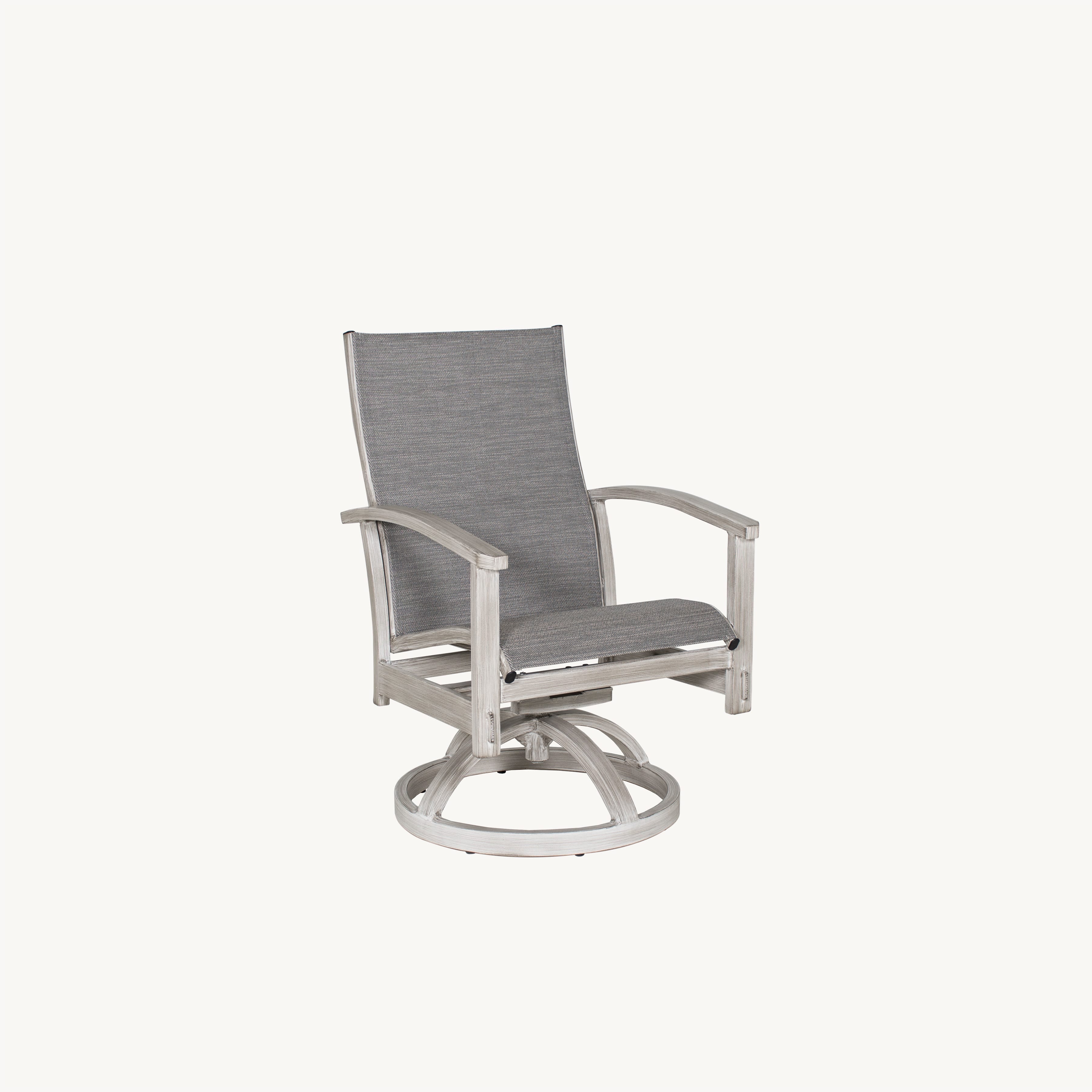 Antler Hill Padded Sling Swivel Rocker by Castelle