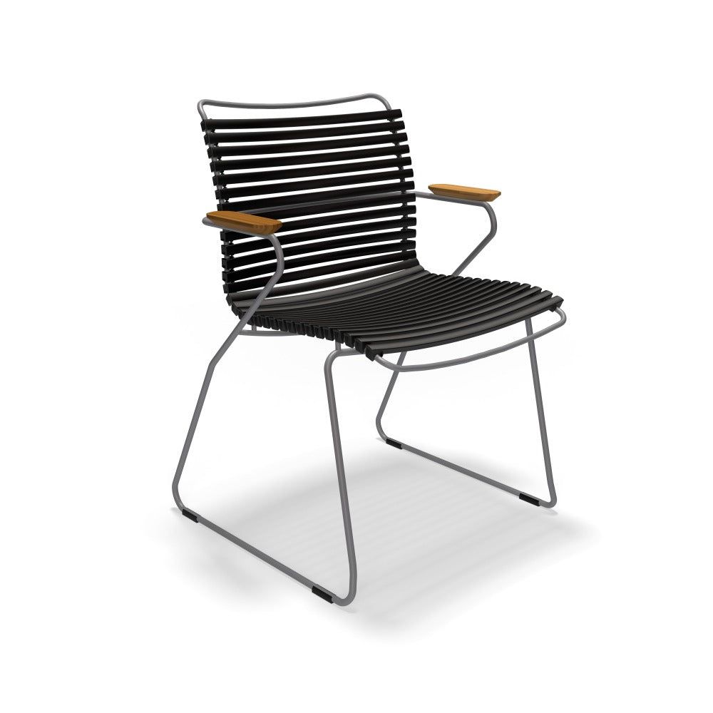 Click Dining Arm Chair - Black