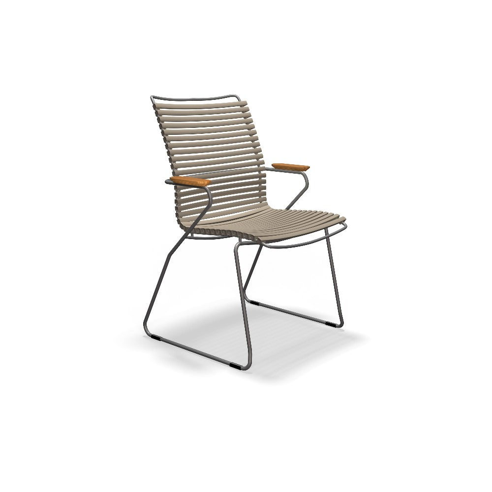 Houe Click Stackable High Back Dining Arm Chair