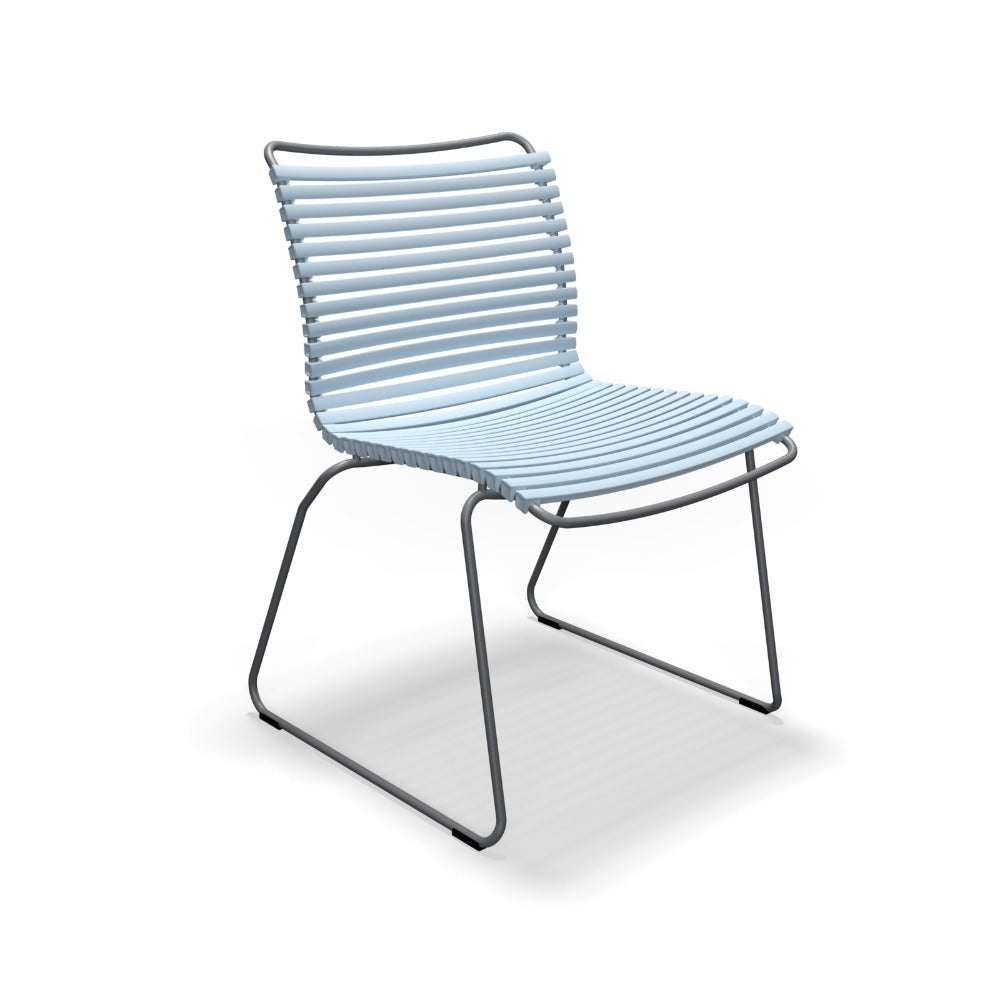 Click Dining Side Chair - Dusty Light Blue