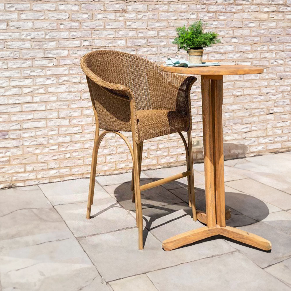 Lloyd Flanders All Seasons Balcony Stool with Padded Seat