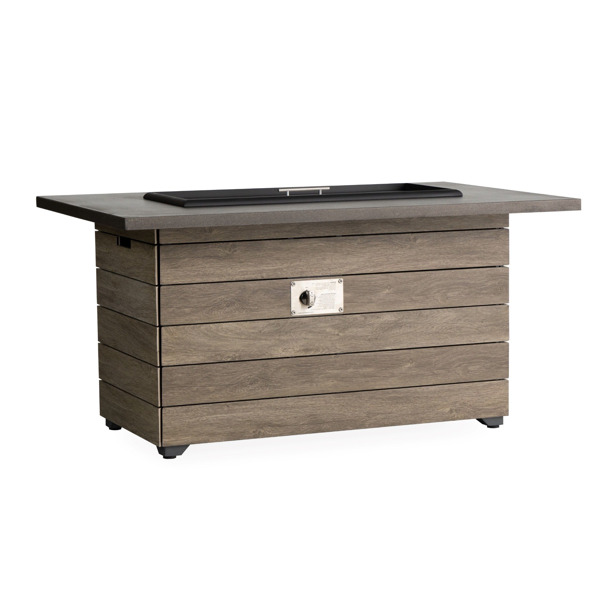 Lloyd Flanders Frontier Rectangular Fire Table