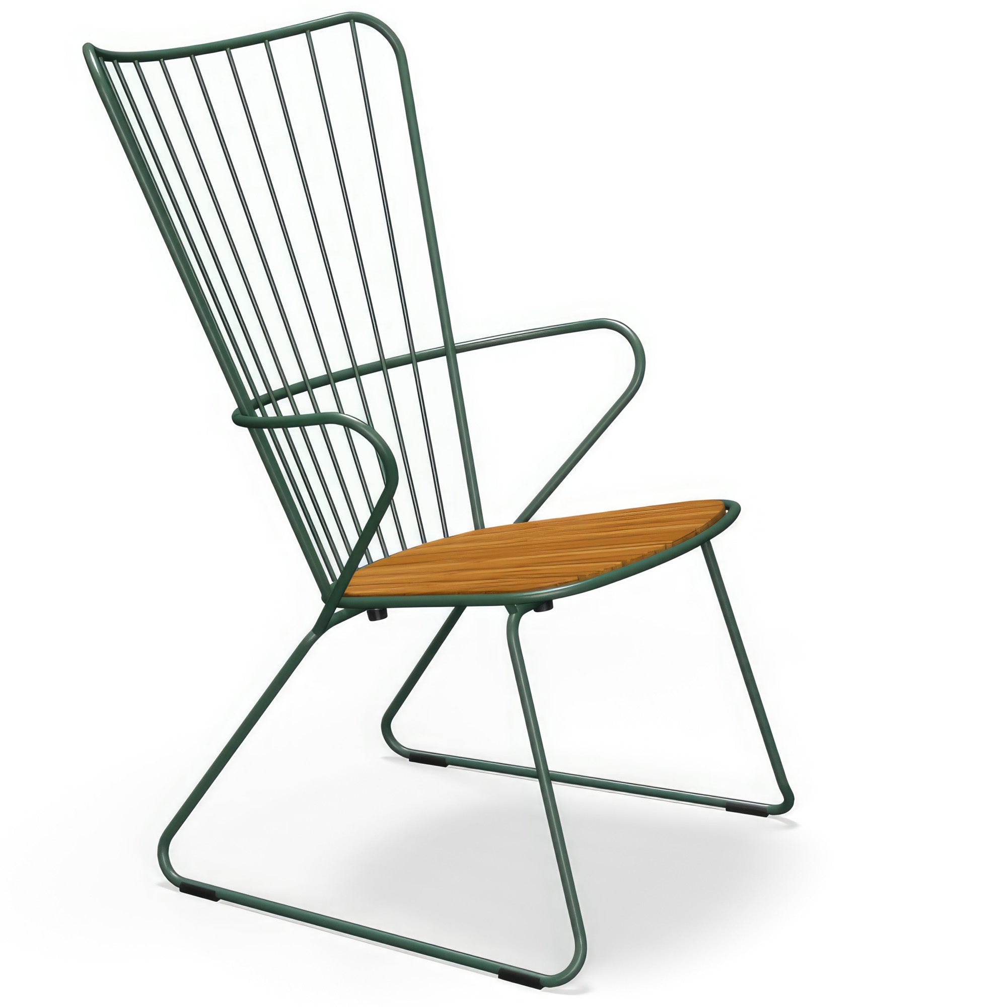 Paon Lounge Chair - Pine Green