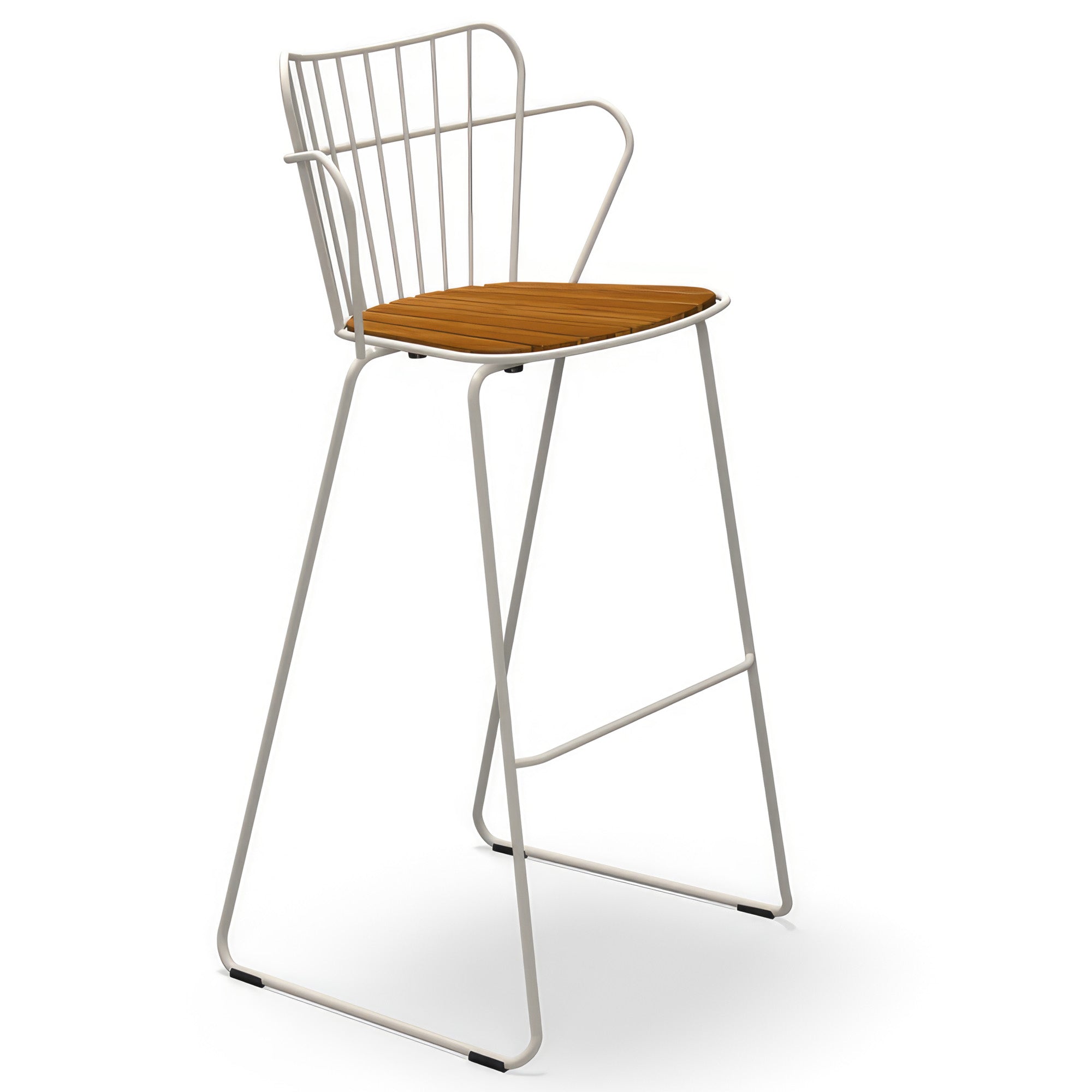 Paon Bar Chair - White
