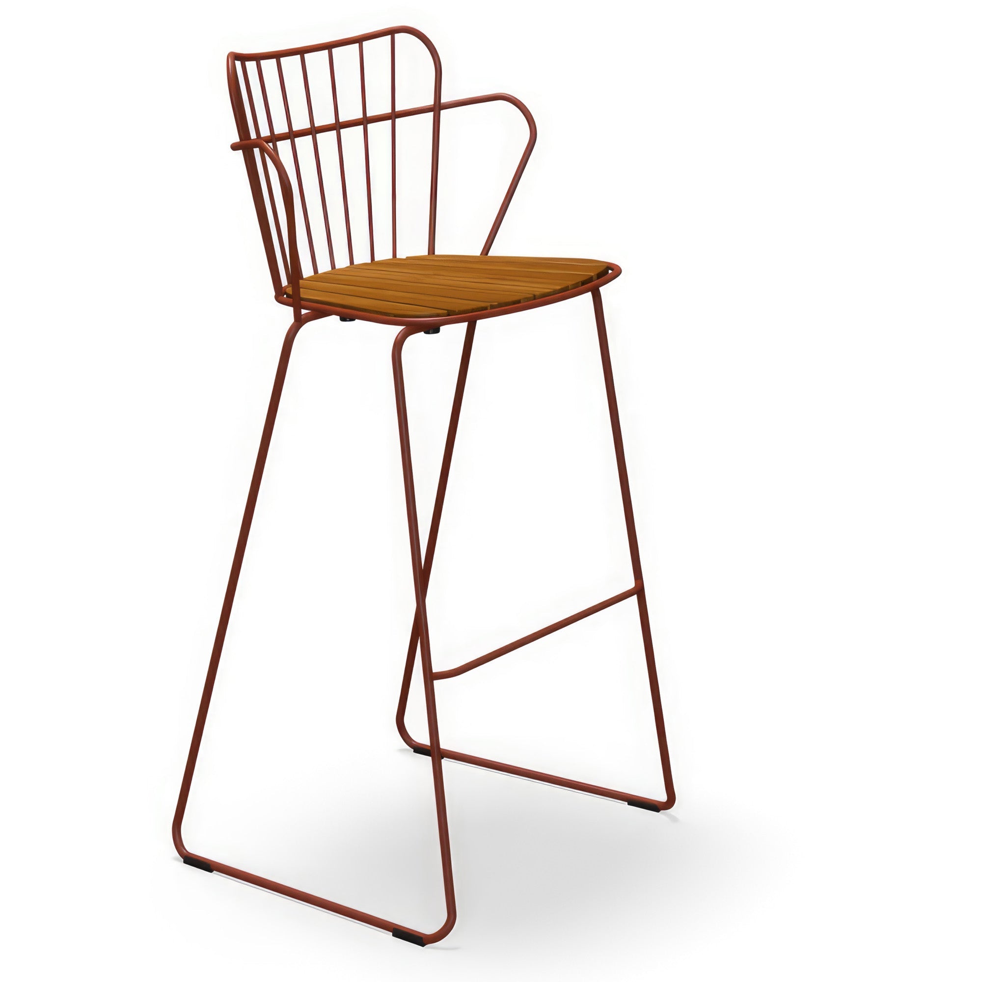 Paon Bar Chair - Paprika