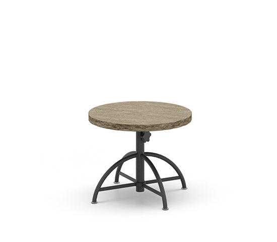 Slate 30" Round Adjustable Table 1330RSL by Homecrest