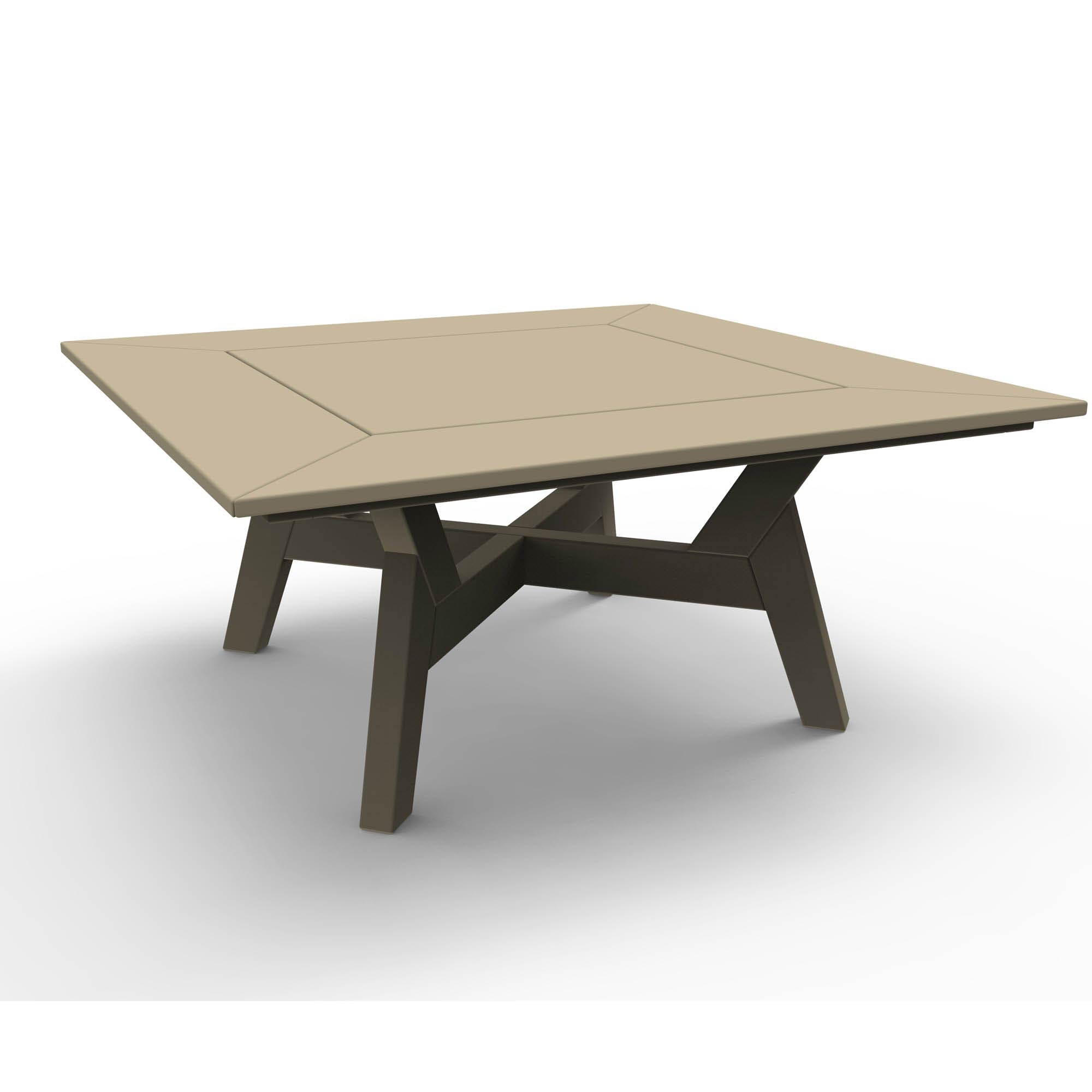 Seaside Casual DEX 36" Square Chat Table