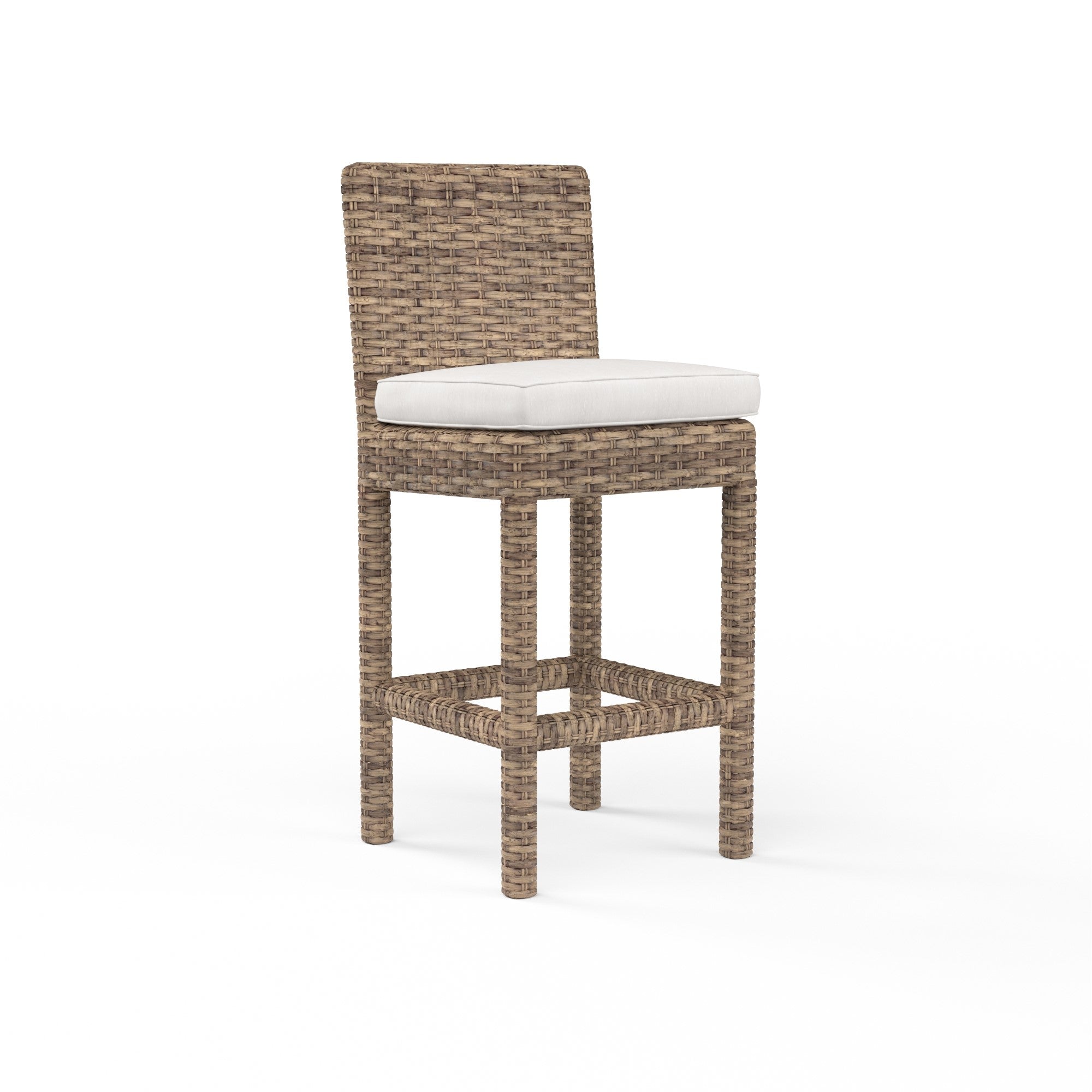Havana Wicker Cushioned Counter Stool
